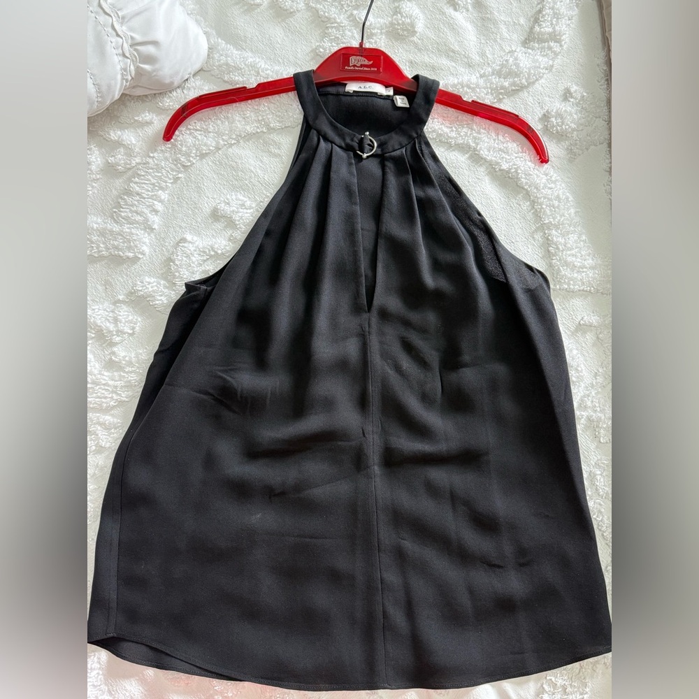 A.L.C.  Black Sleeveless Blouse size 2